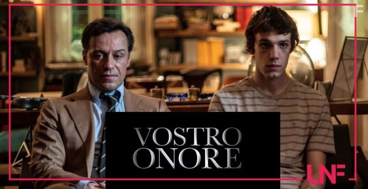 Stefano Accorsi and Matteo Oscar Giuggioli in Vostro onore (2022)