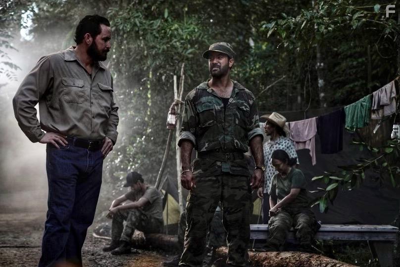 Mark Neveldine, Cole Hauser, and Victor Turpin in Panama (2022)