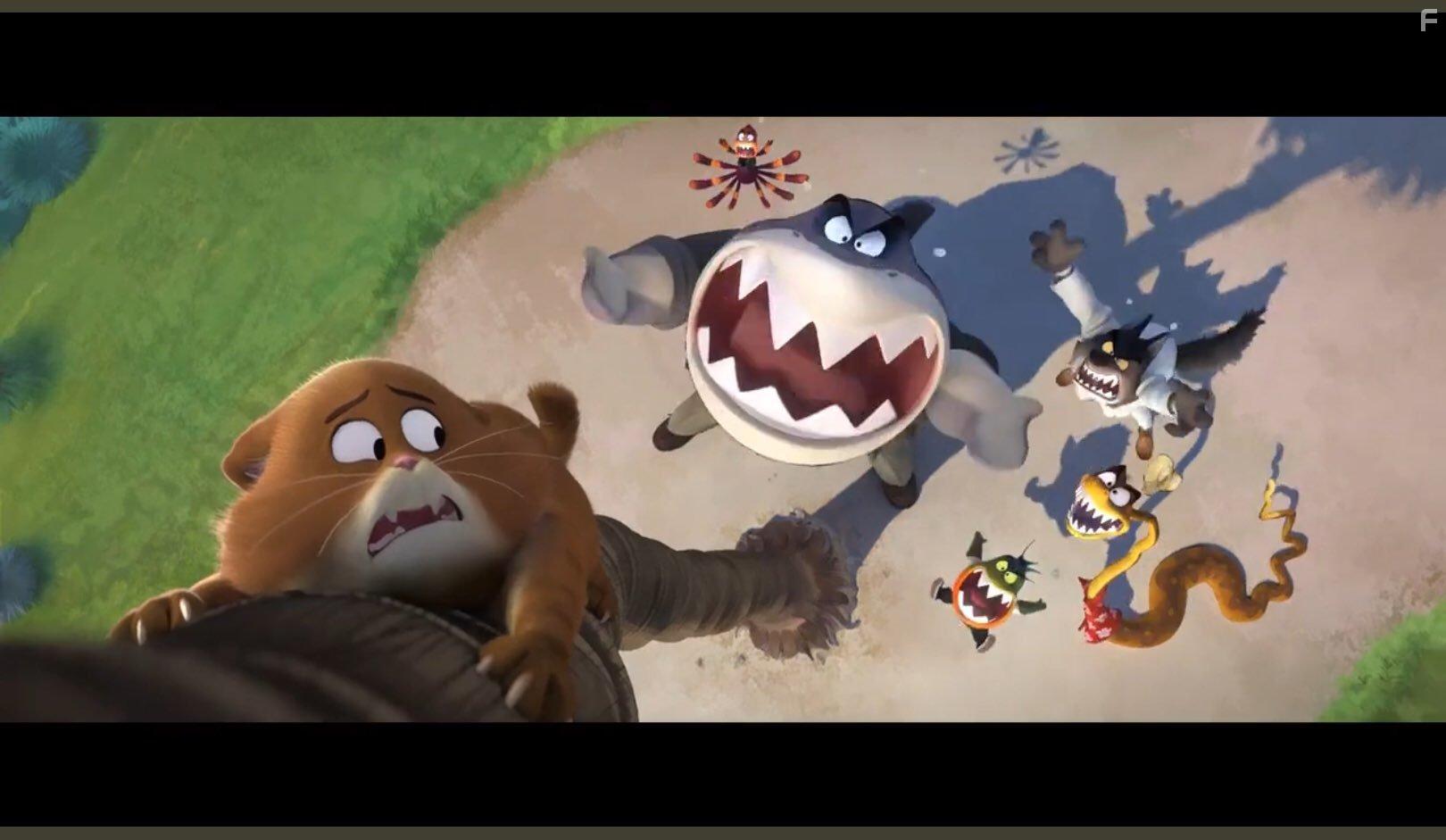 Sam Rockwell, Marc Maron, Craig Robinson, and Awkwafina in The Bad Guys (2022)