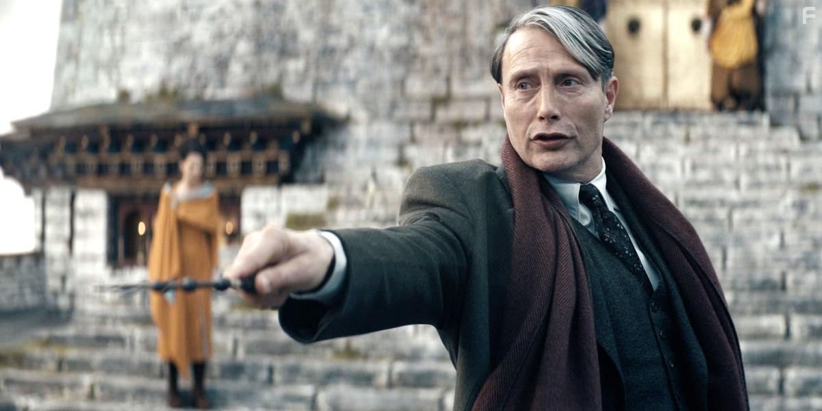 Mads Mikkelsen in Fantastic Beasts: The Secrets of Dumbledore (2022)