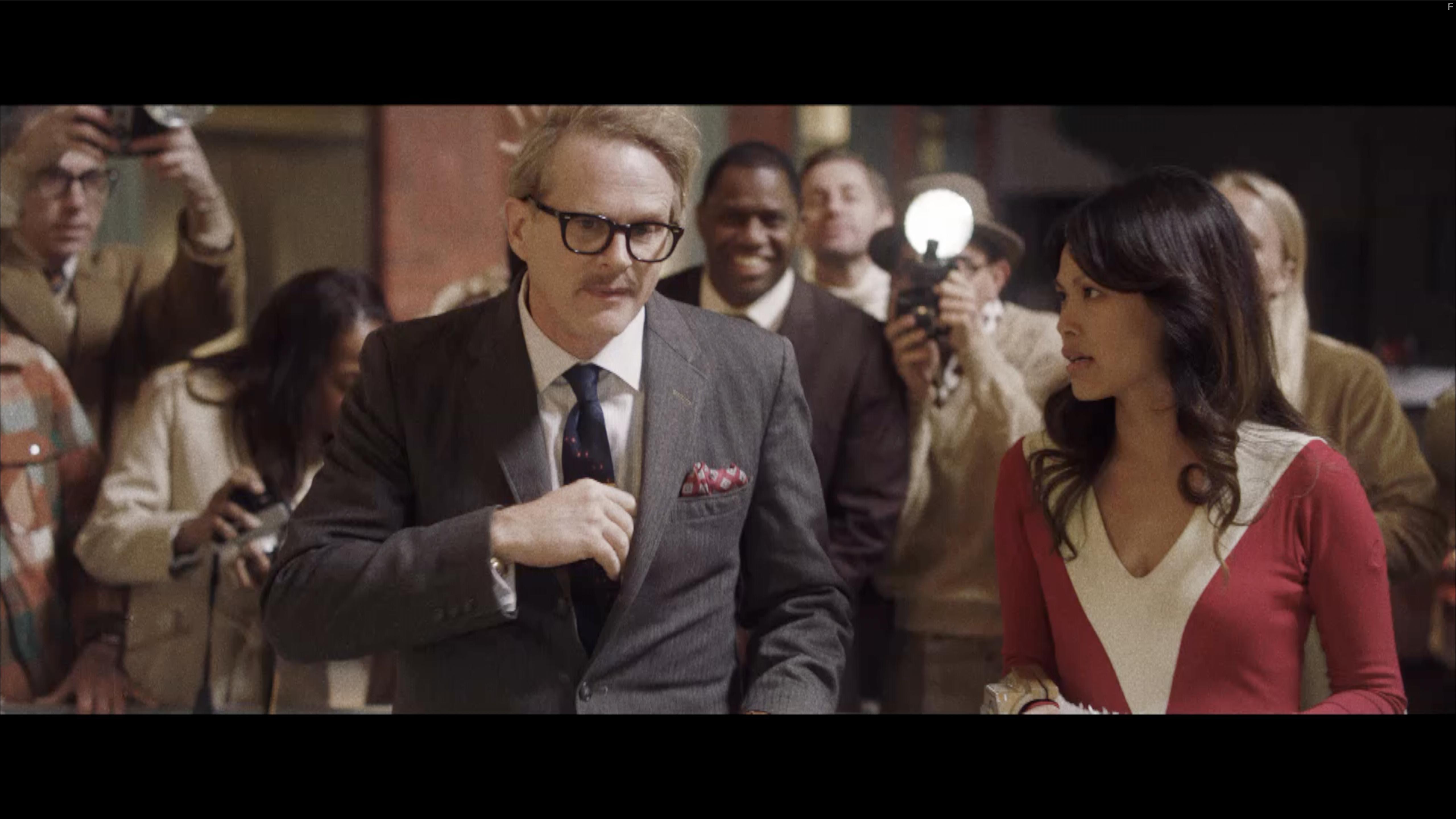 Cary Elwes and Elaine Tan in The Hyperions (2022)