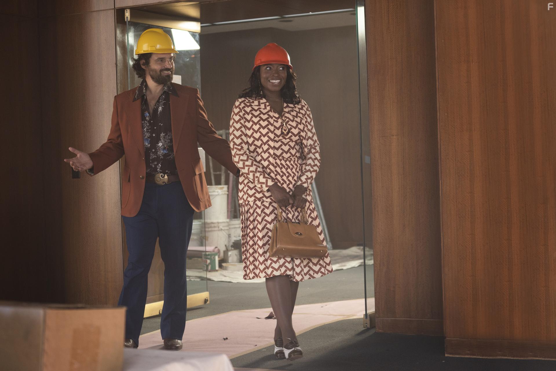 Idara Victor and Jake Johnson in Minx (2022)