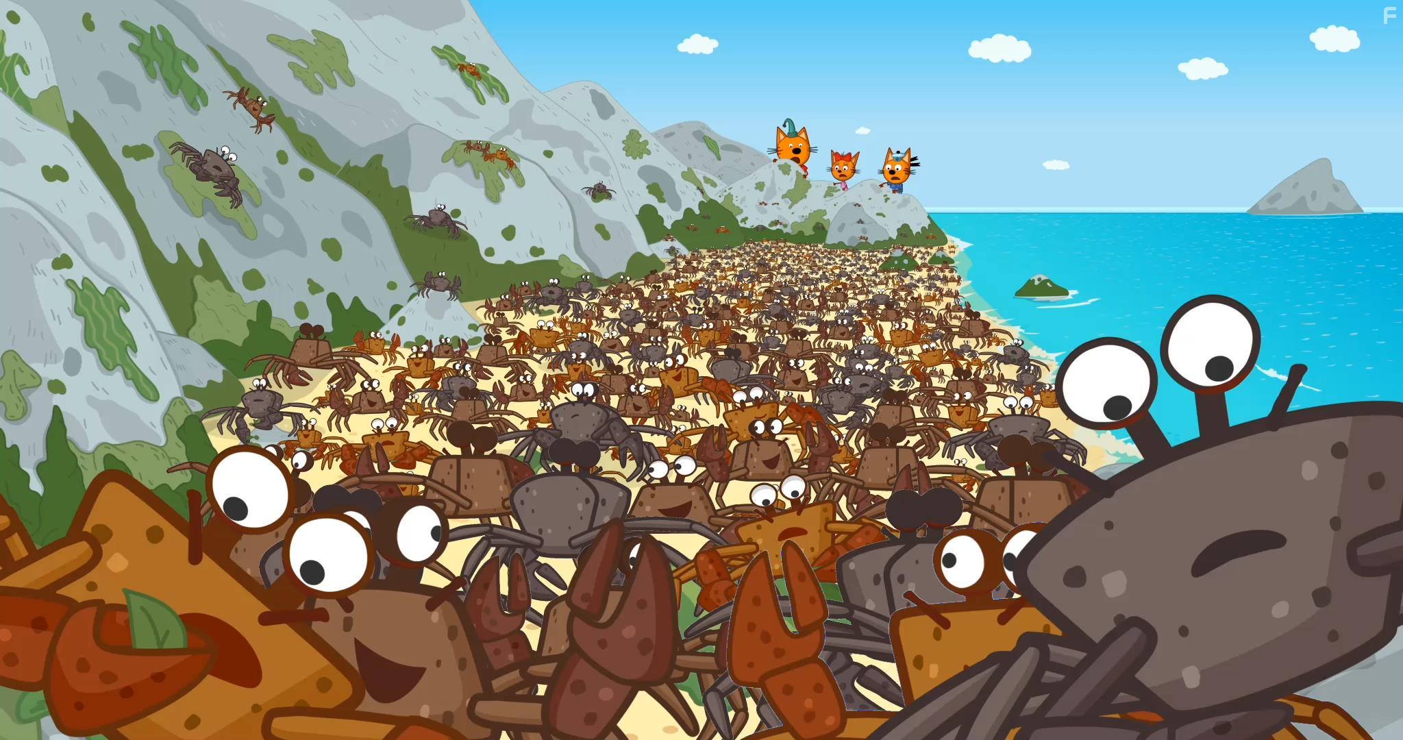 Три кота и море приключений #1