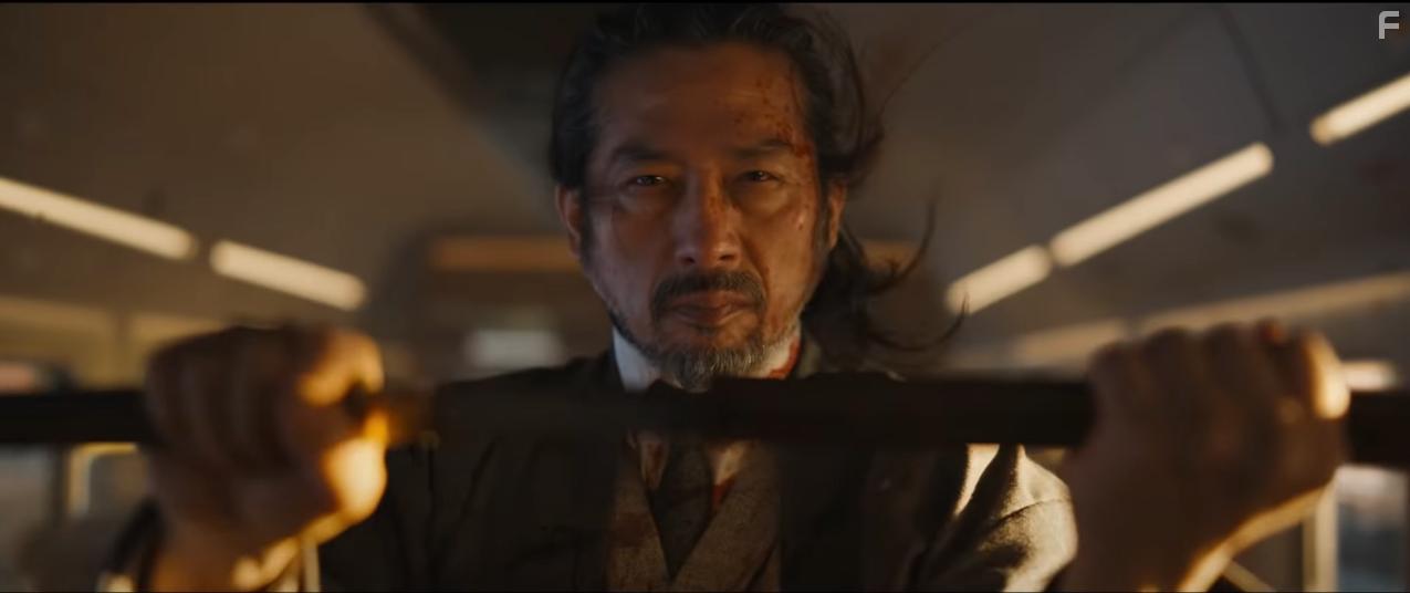 Hiroyuki Sanada in Bullet Train (2022)