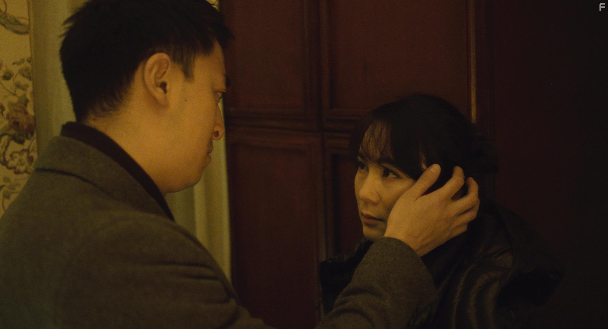 Alex Chang and Jennifer Tao in A Woman at Night (2021)