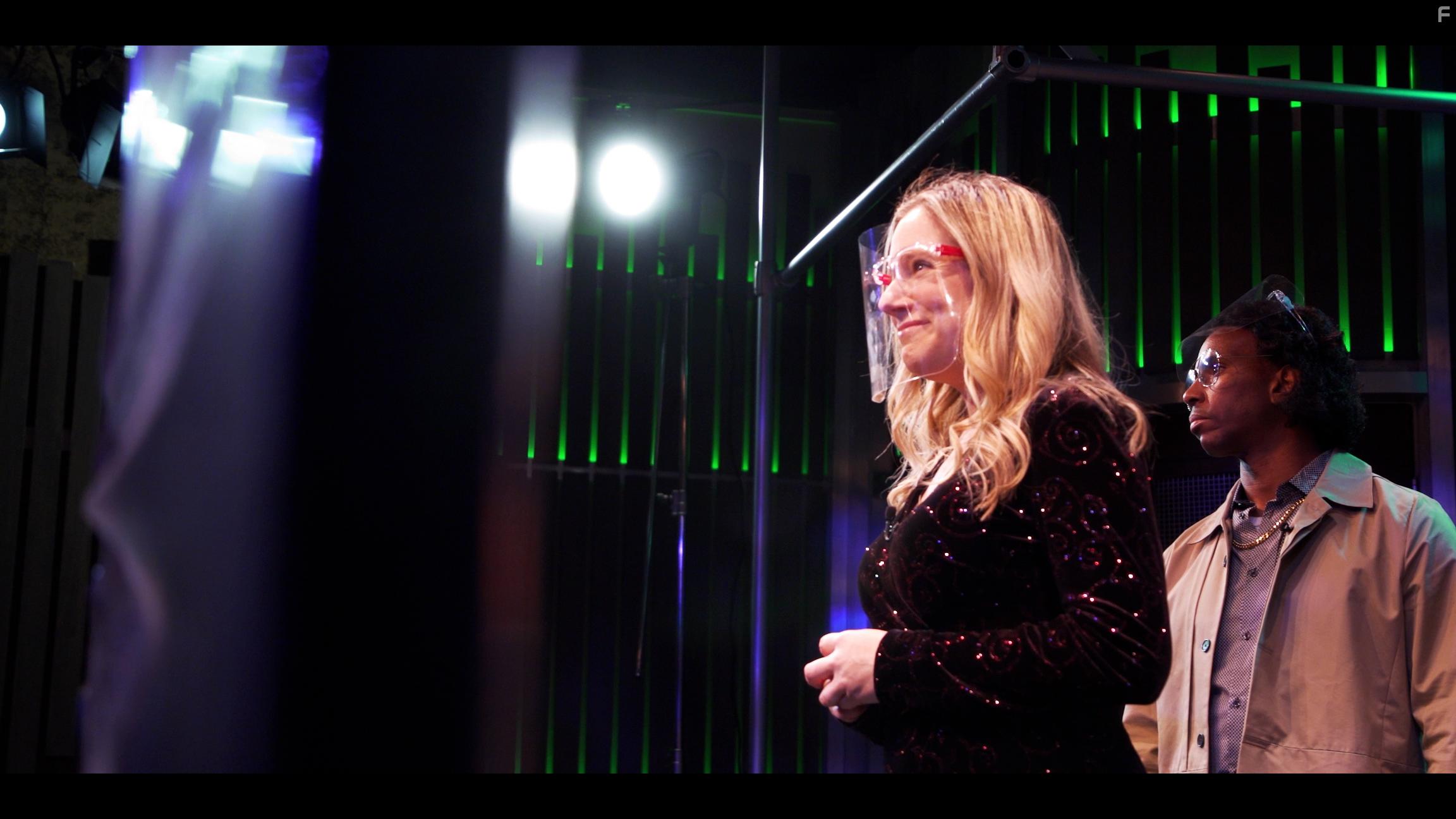 Kelsey Cooke and Leonard Robinson in Re-Opening (2022)