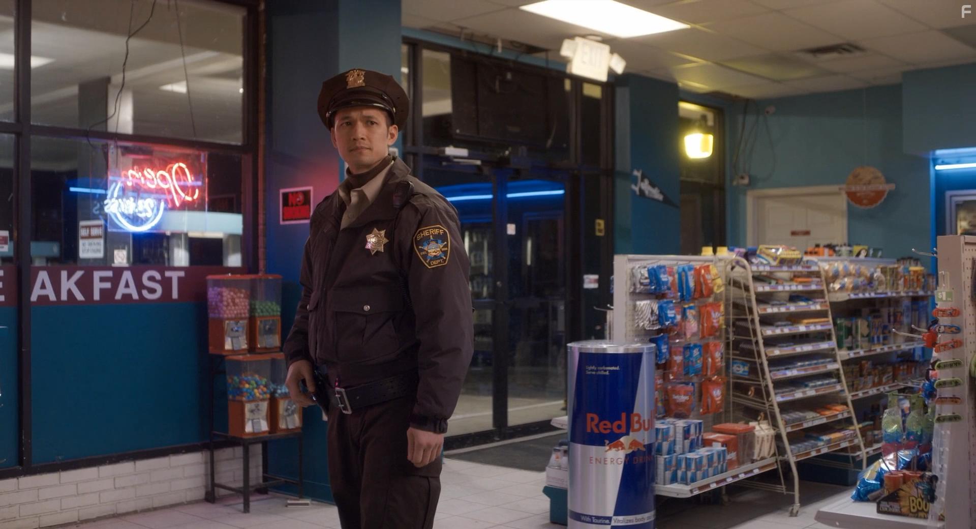 Harry Shum Jr. in Burn (2019)