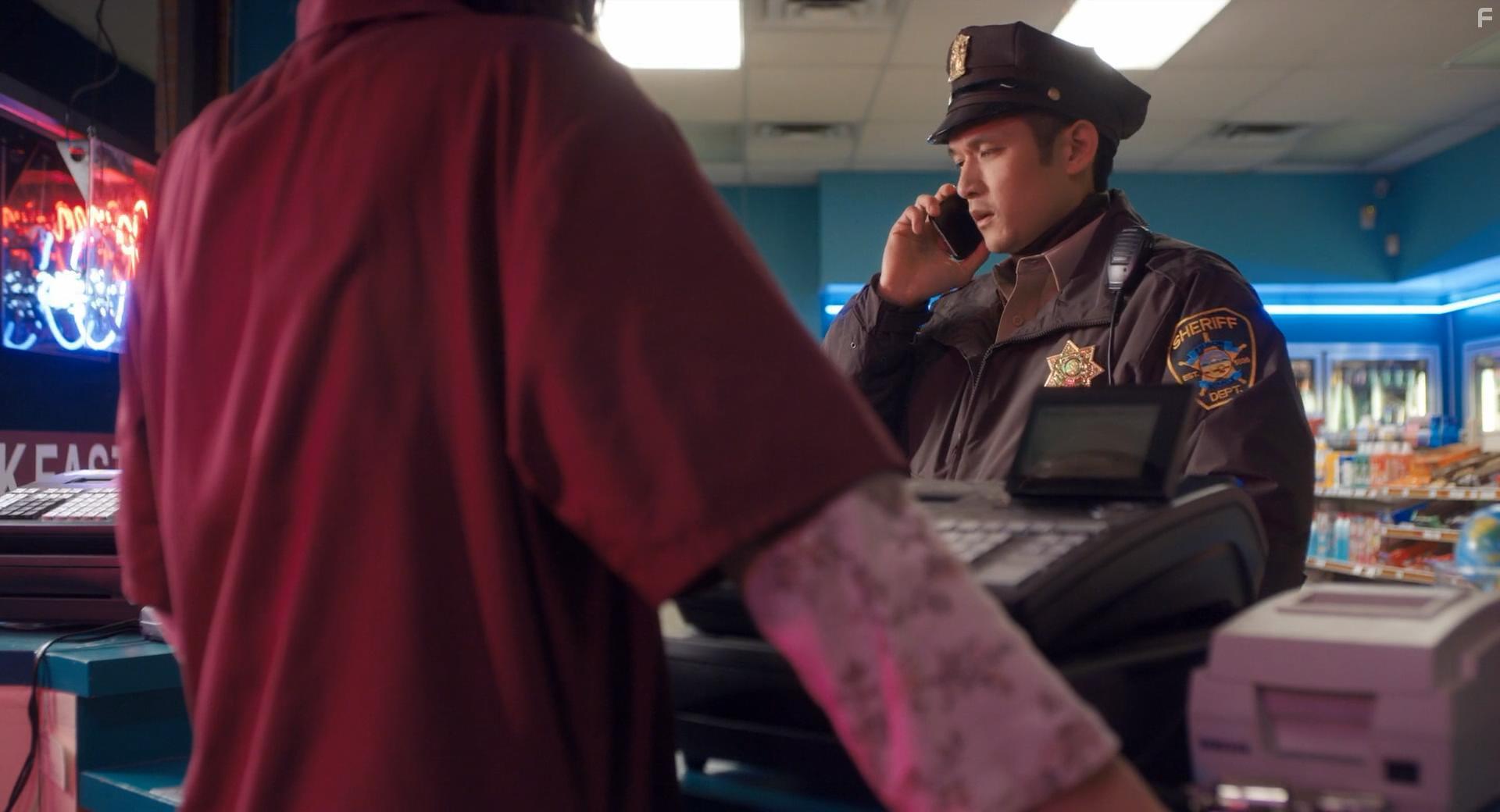 Harry Shum Jr. in Burn (2019)