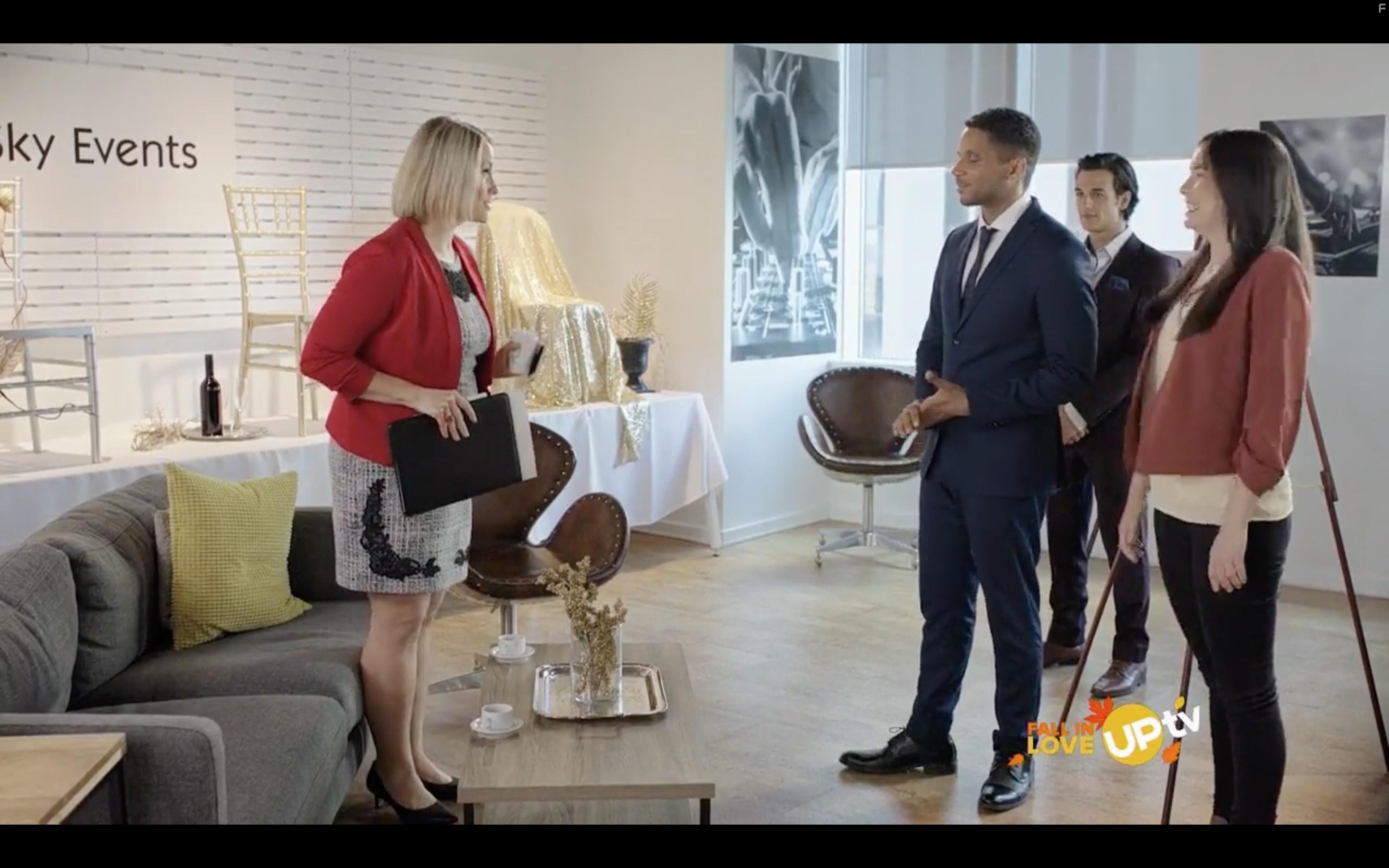 Jenny Raven, Kelly Hope Taylor, Joey Belfiore, and Andrew Bushell in Love at Sky Gardens (2021)