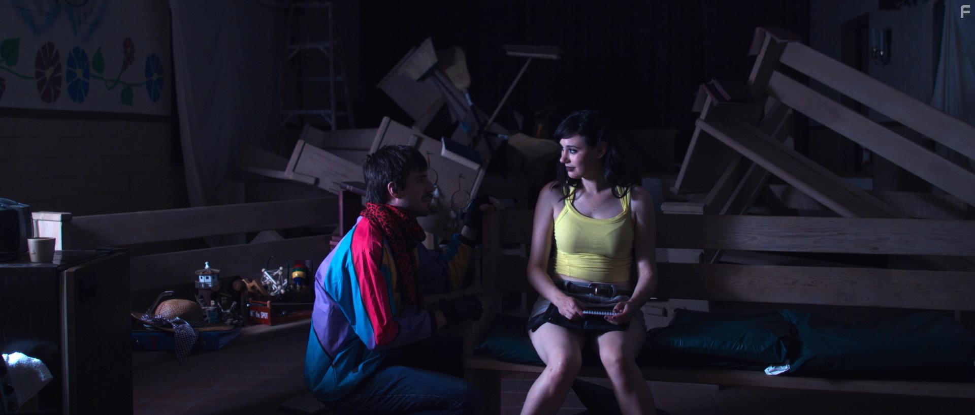 Alexandra Landau and Henry Kiely in Danni and the Vampire (2020)