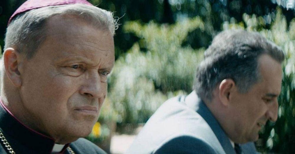 Jan Frycz and Michal Koterski in Gierek (2022)