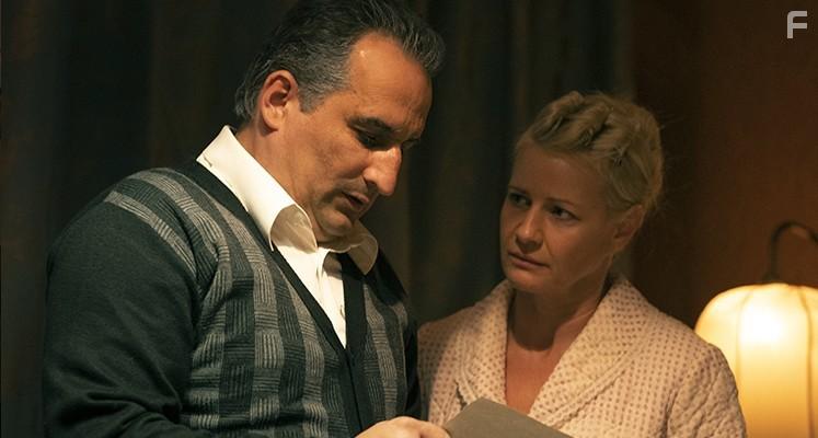 Malgorzata Kozuchowska and Michal Koterski in Gierek (2022)