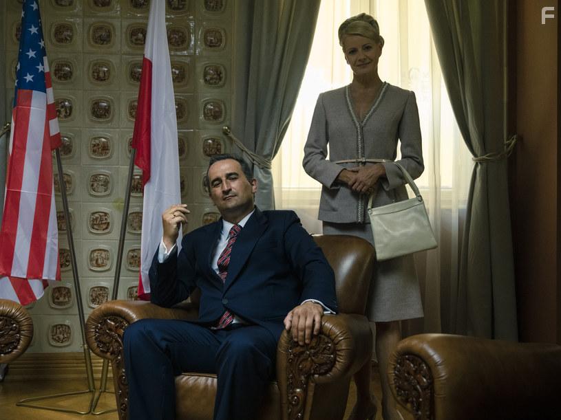 Malgorzata Kozuchowska and Michal Koterski in Gierek (2022)