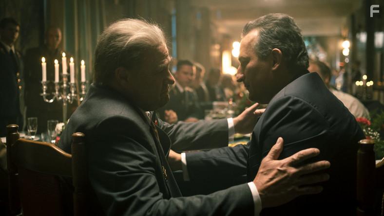 Cezary Zak and Michal Koterski in Gierek (2022)