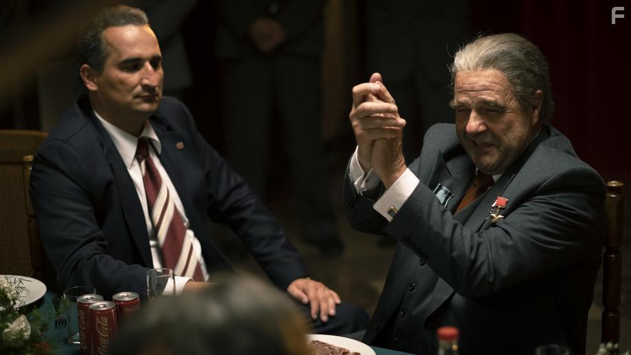 Cezary Zak and Michal Koterski in Gierek (2022)