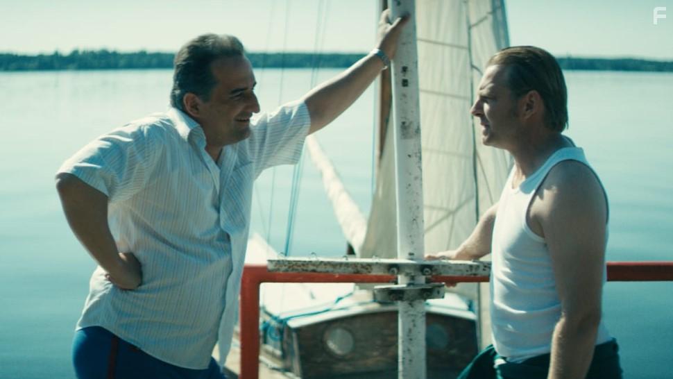 Michal Koterski and Rafal Zawierucha in Gierek (2022)