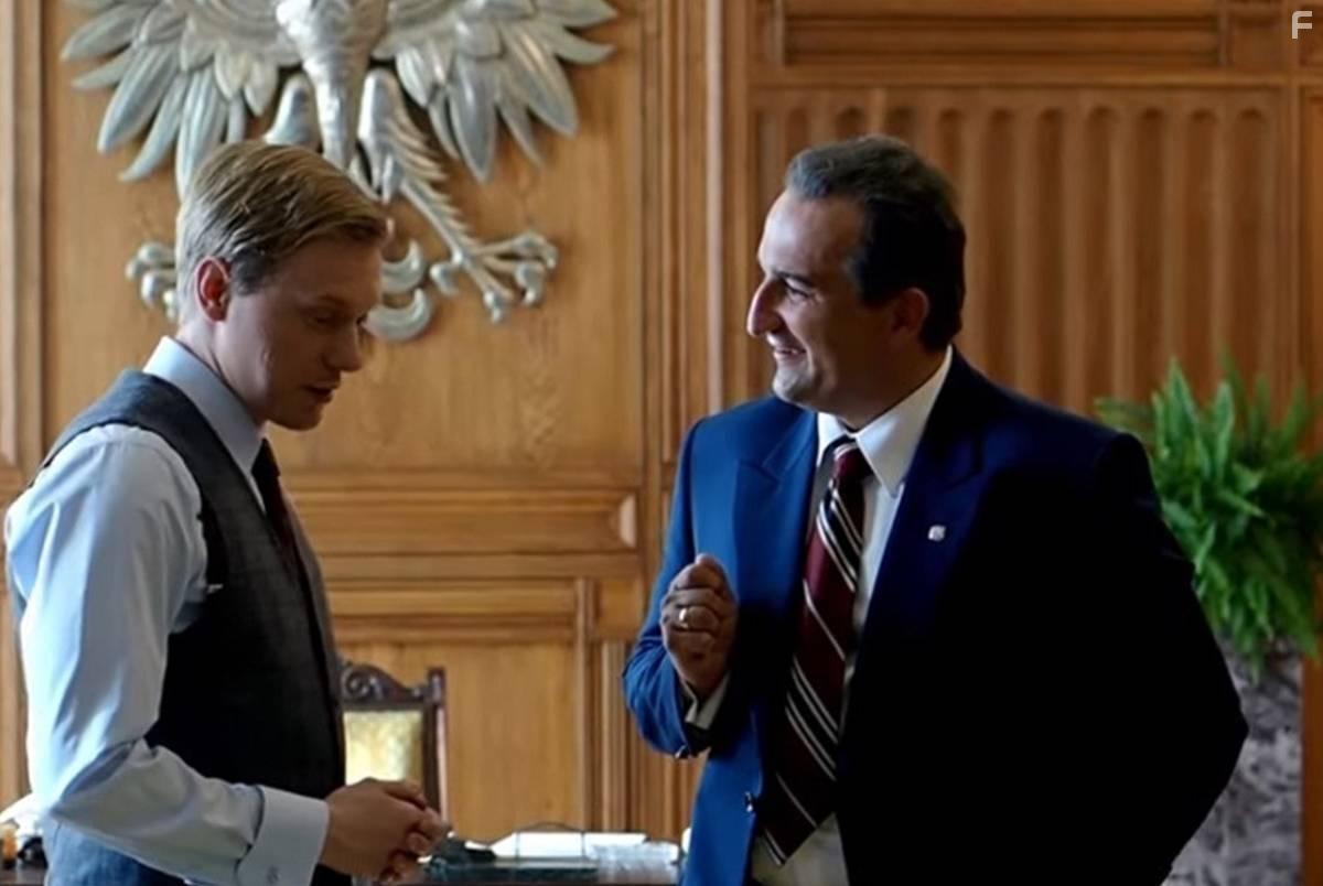 Michal Koterski and Philippe Tlokinski in Gierek (2022)