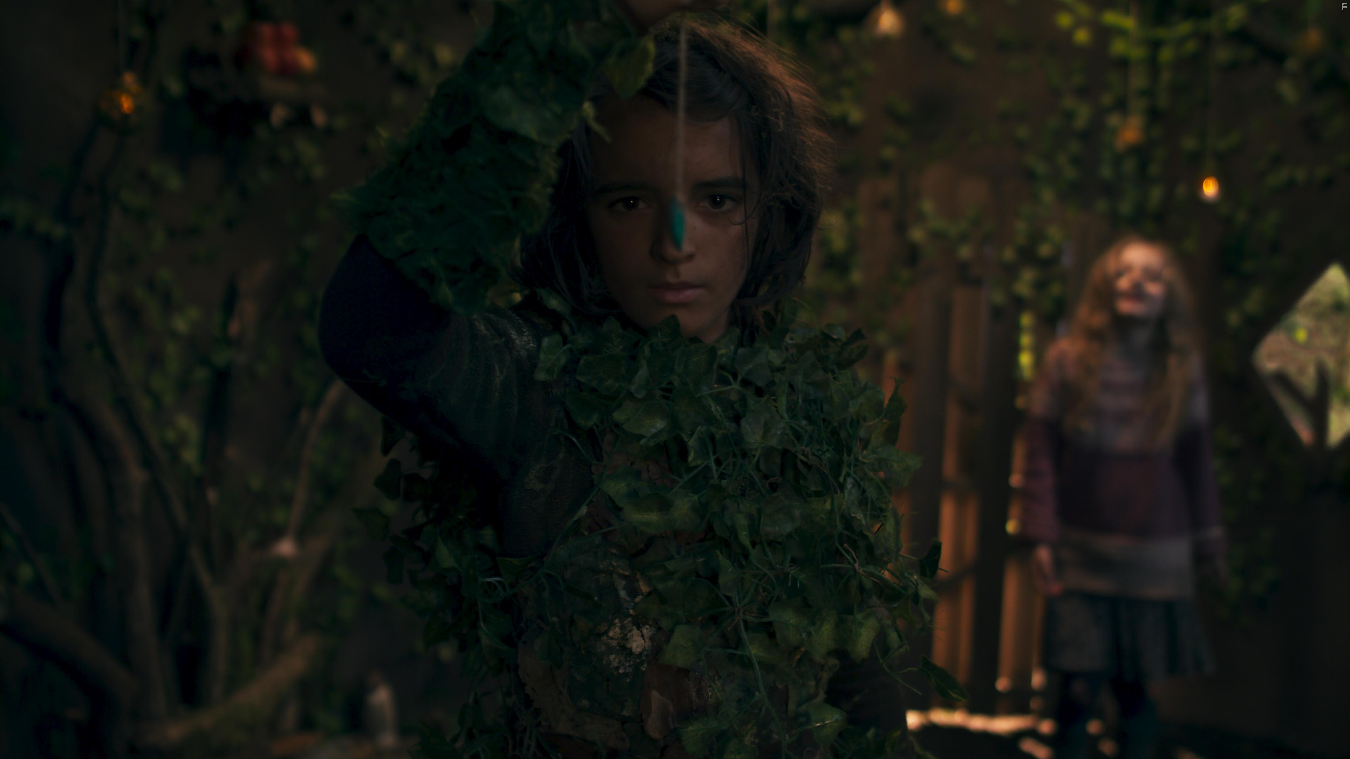 Huck Whittle and Hanalei Whittle in Jessie and the Elf Boy (2022)