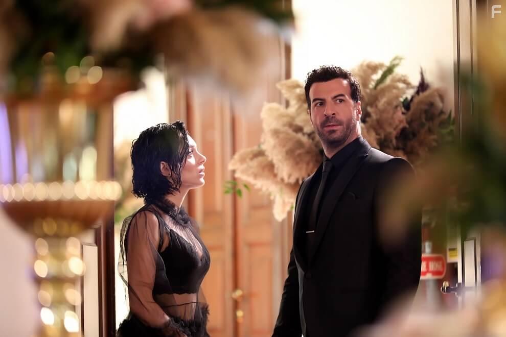 Ismail Demirci and Sera Kutlubey in Iyilik (2022)