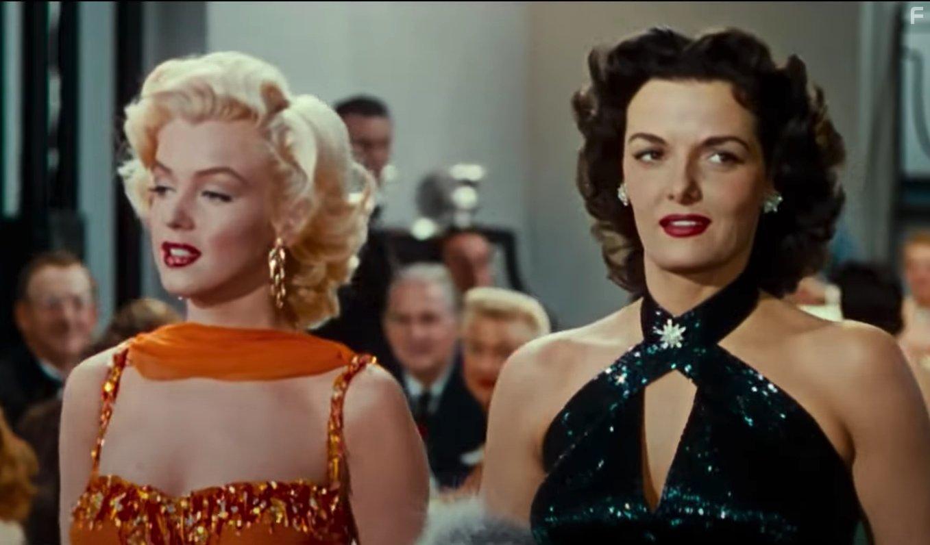 Lauren Bacall and Marilyn Monroe in The Mystery of Marilyn Monroe: The Unheard Tapes (2022)