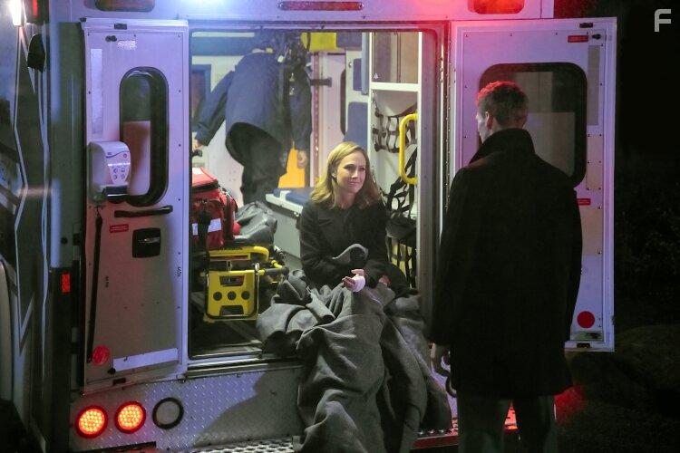 Nikki Deloach and Andrew W. Walker in Dying for Chocolate: A Curious Caterer Mystery (2022)