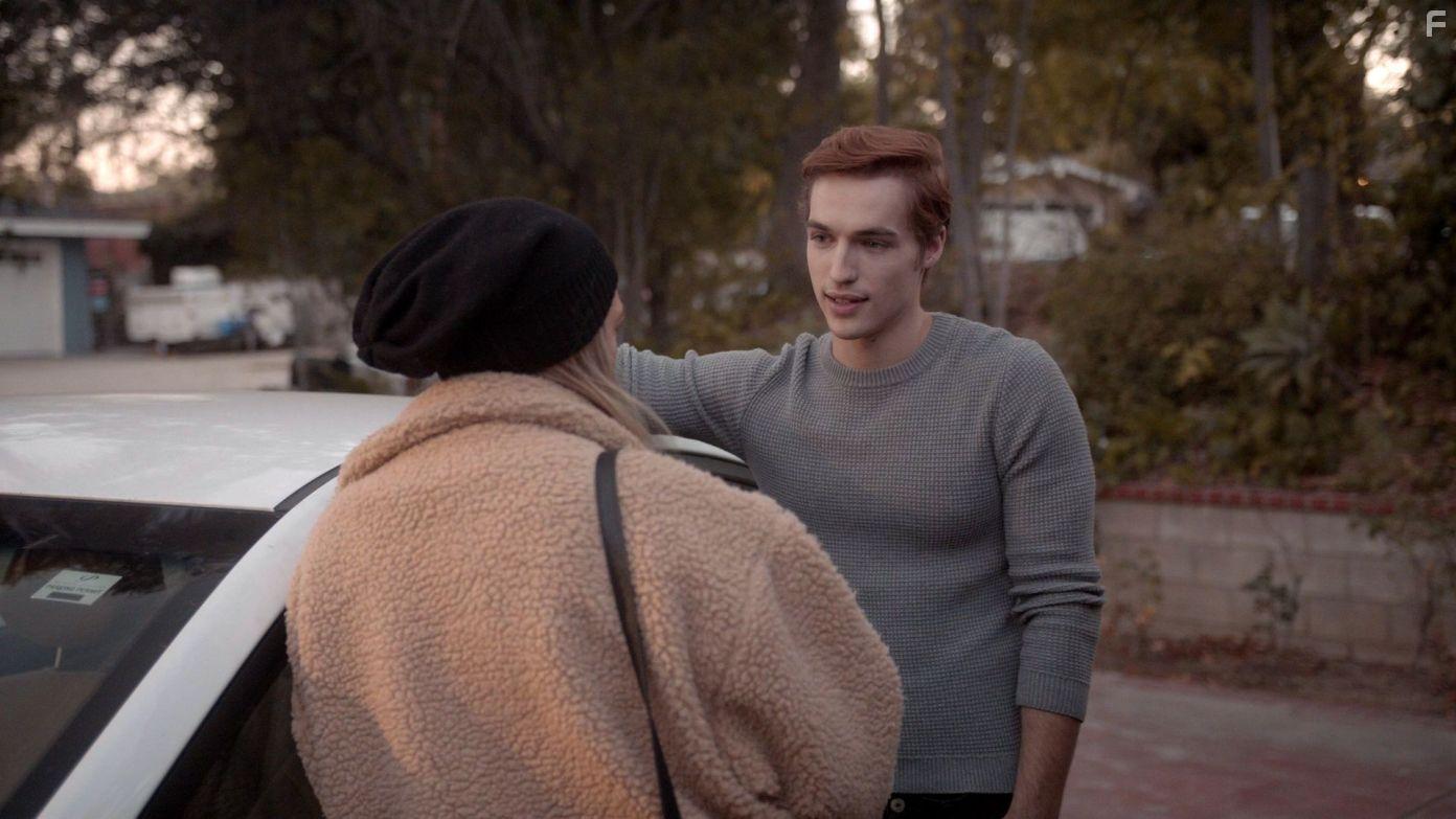 Trevor Stines and Charlotte Louise Spencer in Evan Wood (2021)