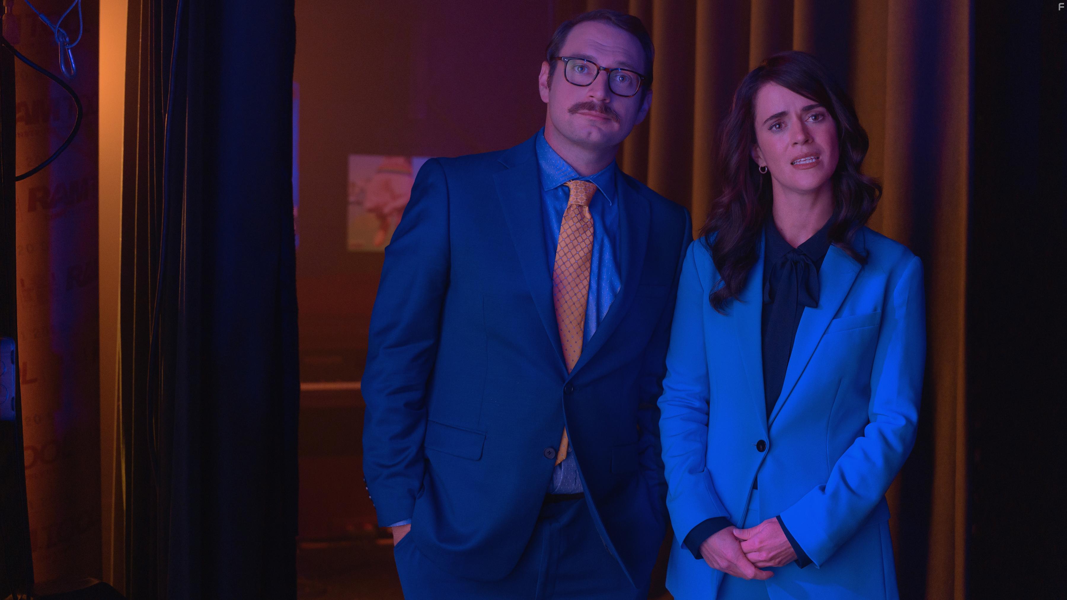 Brandon Scott Jones and Mary Holland in Senior Year (2022)