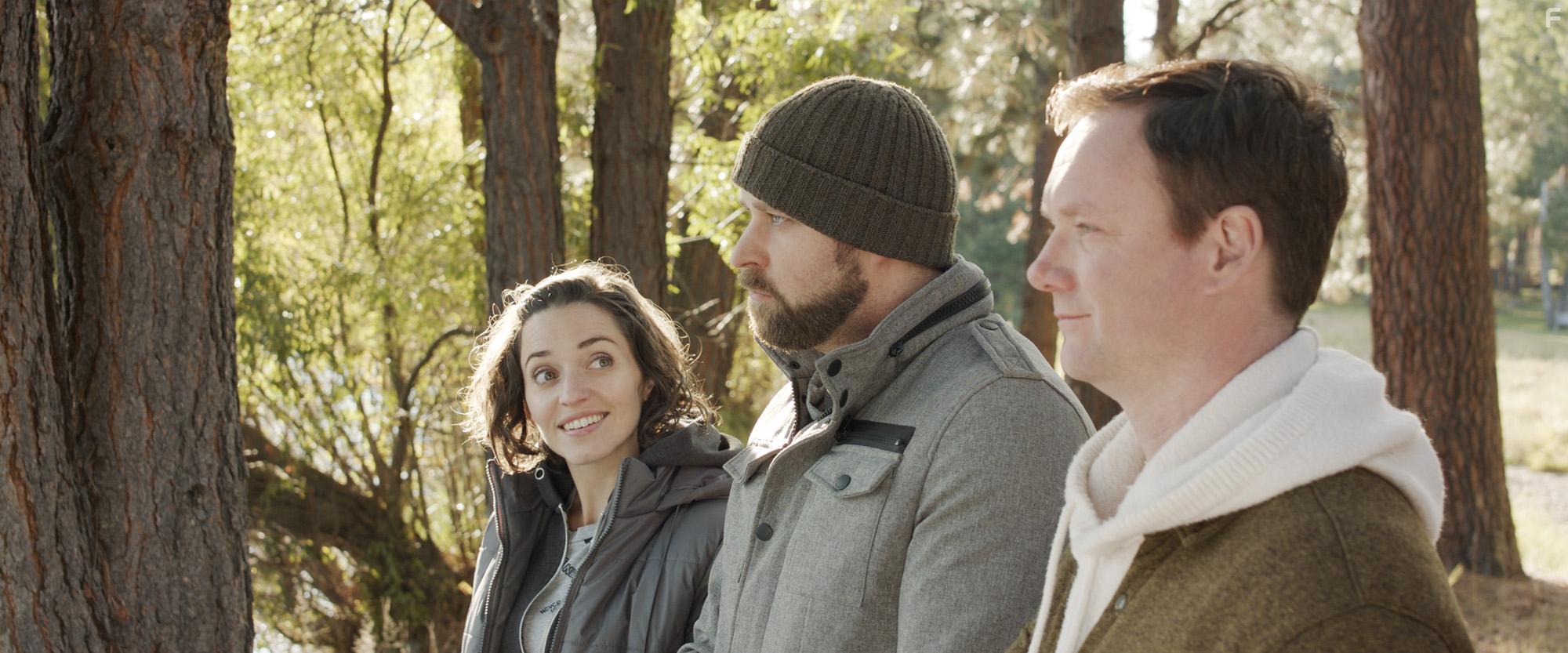 Brian Sutherland, Meagan Karimi-Naser, and Daniel Timothy Treacy in 1 Dead Dog (2022)