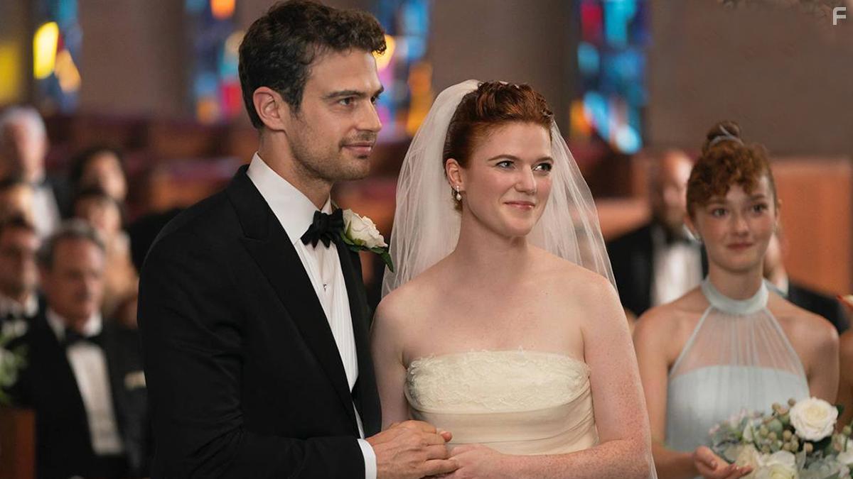 Rose Leslie, Theo James, and Taylor Richardson in The Time Traveler's Wife (2022)