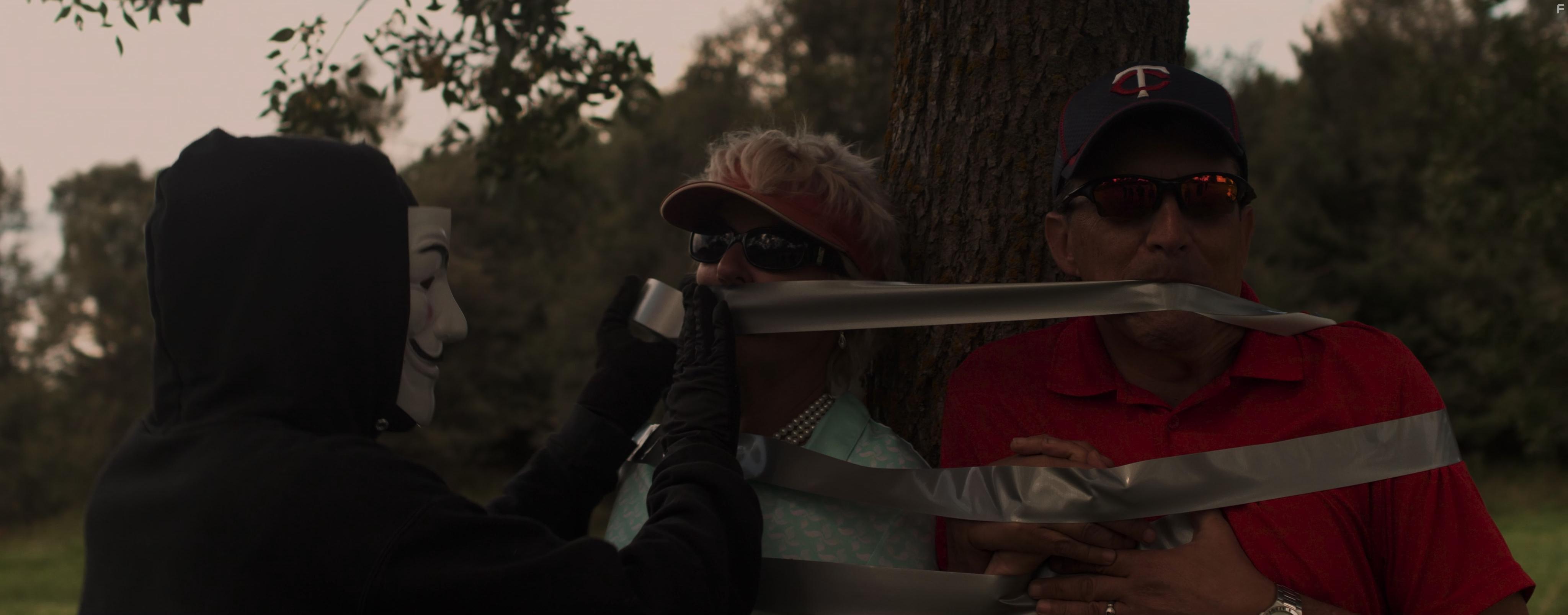 Blake Talley, Chris Talley, and Chance Gilliam in Beguiled Company (2021)