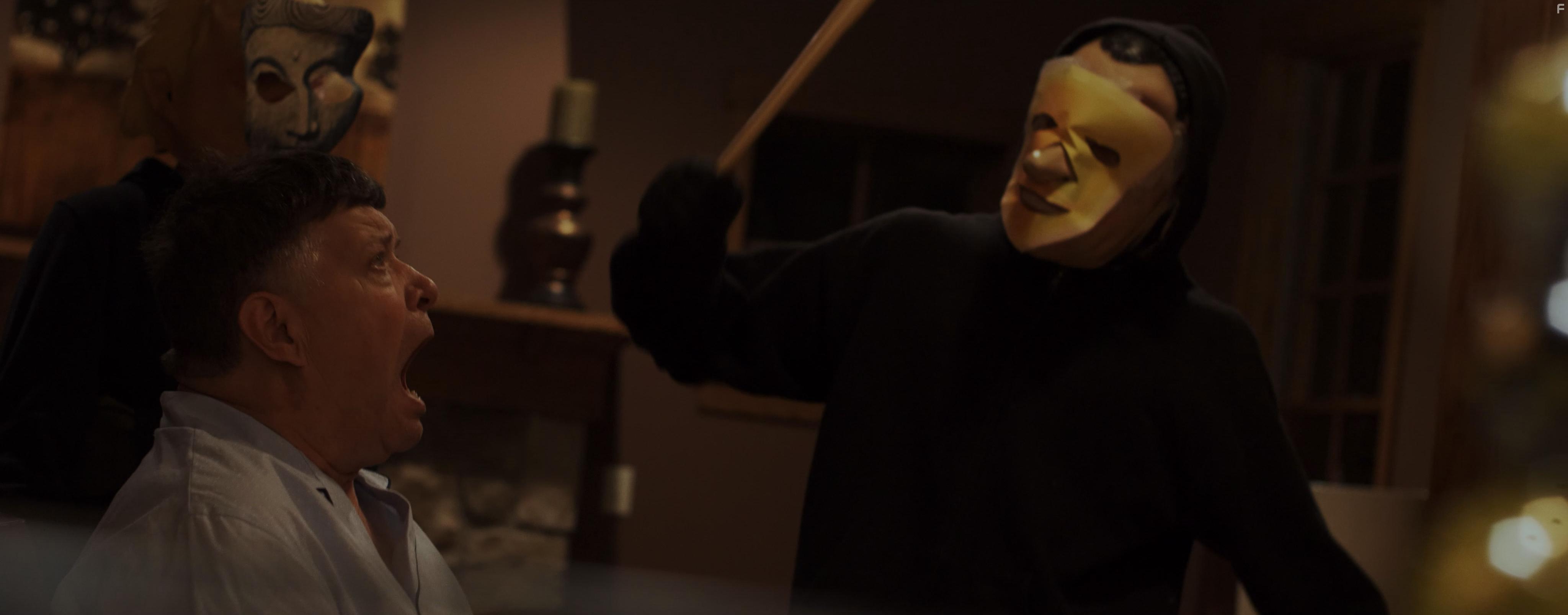 Joel Thingvall, Megan Thompson, and Chance Gilliam in Beguiled Company (2021)