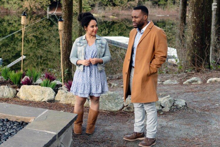 Devon Alexander and Latonya Williams in Warming Up to You (2022)