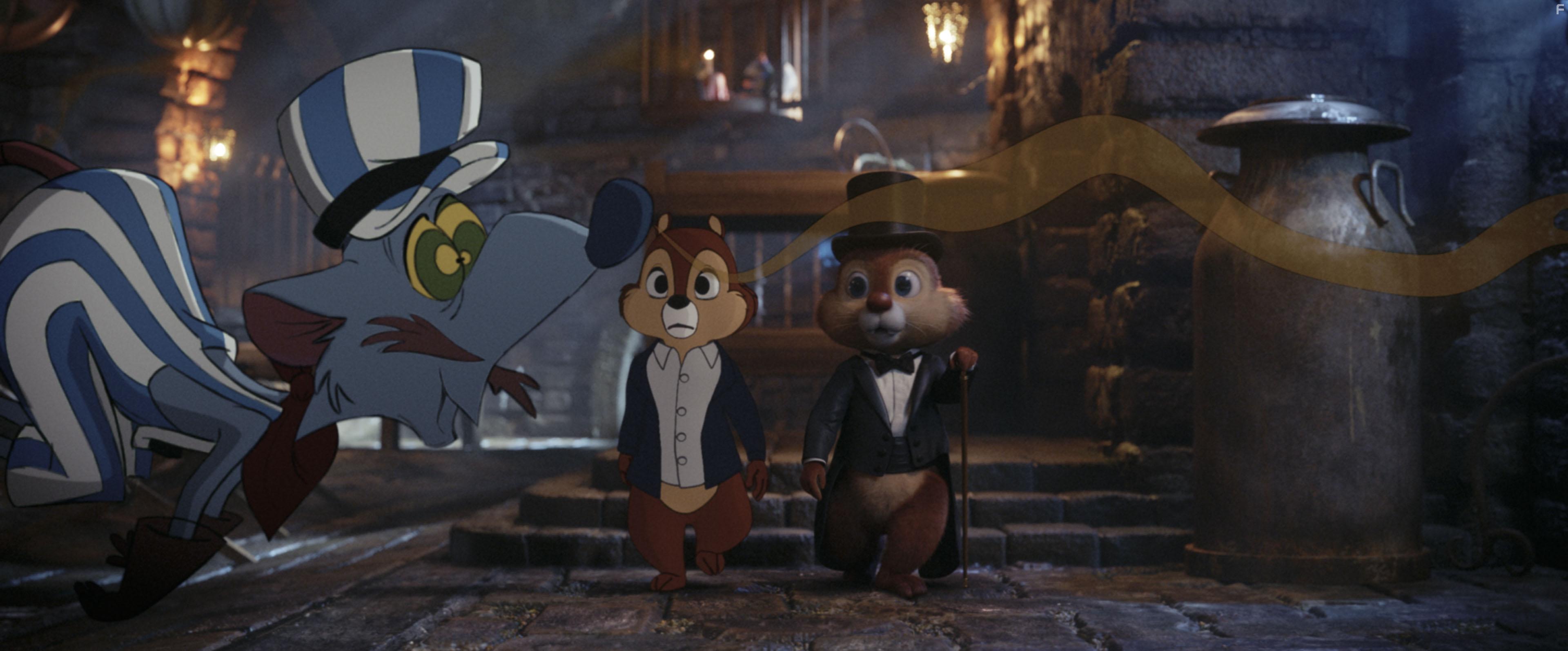 Andy Samberg and John Mulaney in Chip 'n Dale: Rescue Rangers (2022)
