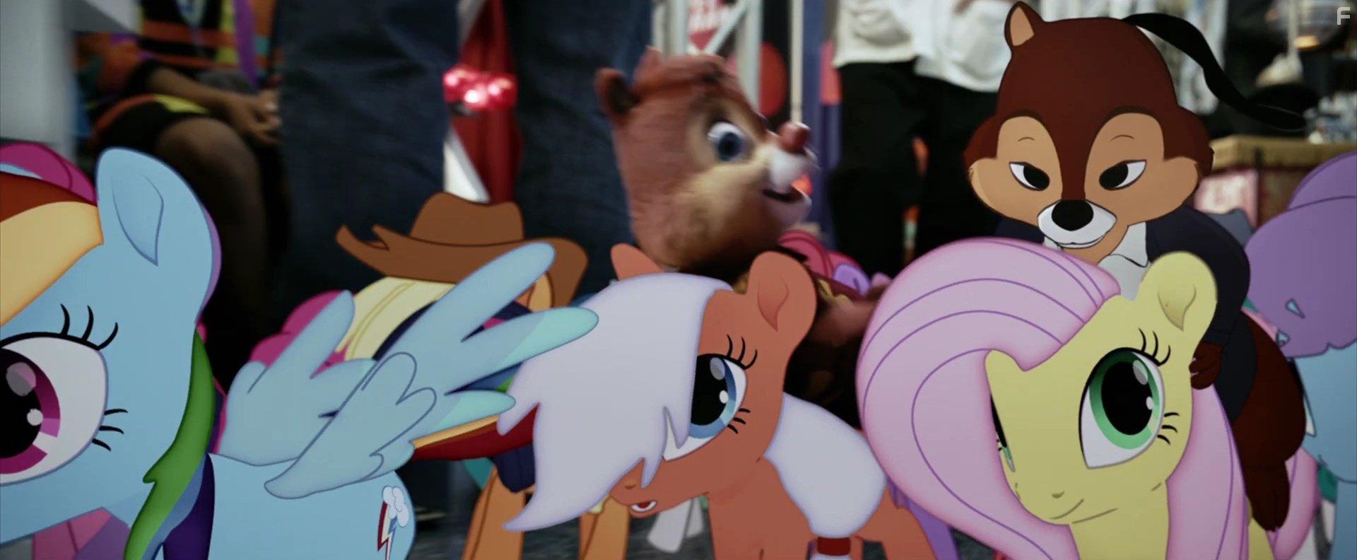 Andy Samberg and John Mulaney in Chip 'n Dale: Rescue Rangers (2022)