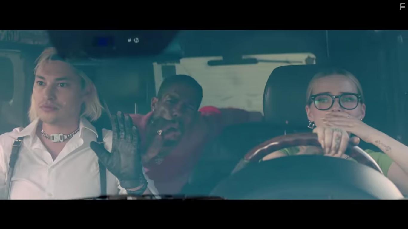 Boo Johnson, Zach Villa, and Dove Cameron in Good Mourning (2022)