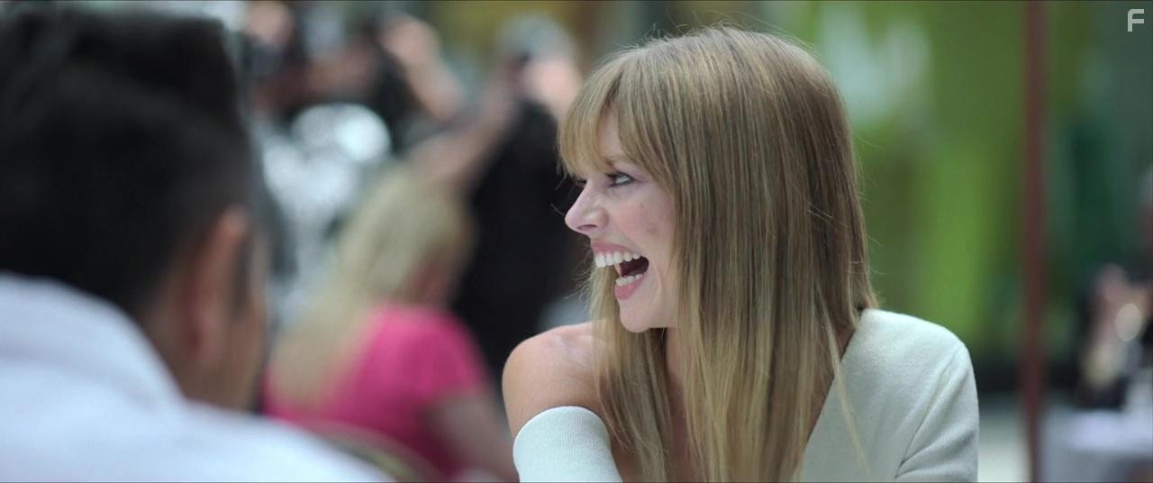 Eugenio Derbez and Samara Weaving in The Valet (2022)