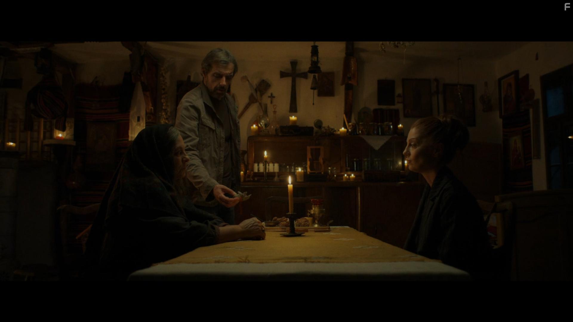 Ljiljana Blagojevic, Uliks Fehmiu, and Jelena Djokic in Crna svadba (2021)