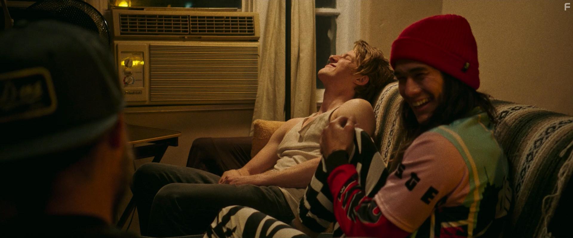 Booboo Stewart and Pedro Correa in My Dead Dad (2021)