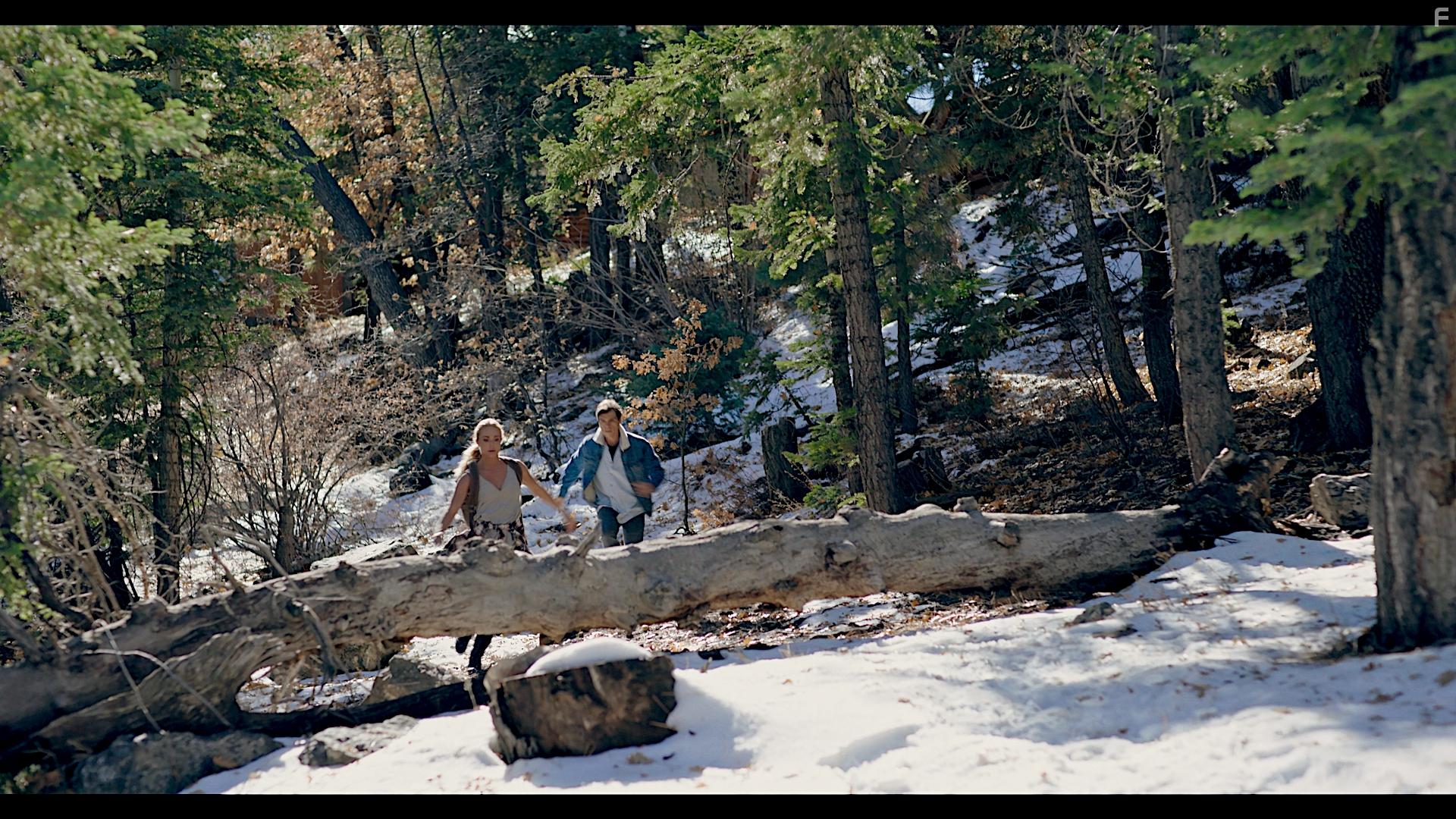Matthew Lawrence and Danielle C. Ryan in Double Threat (2022)