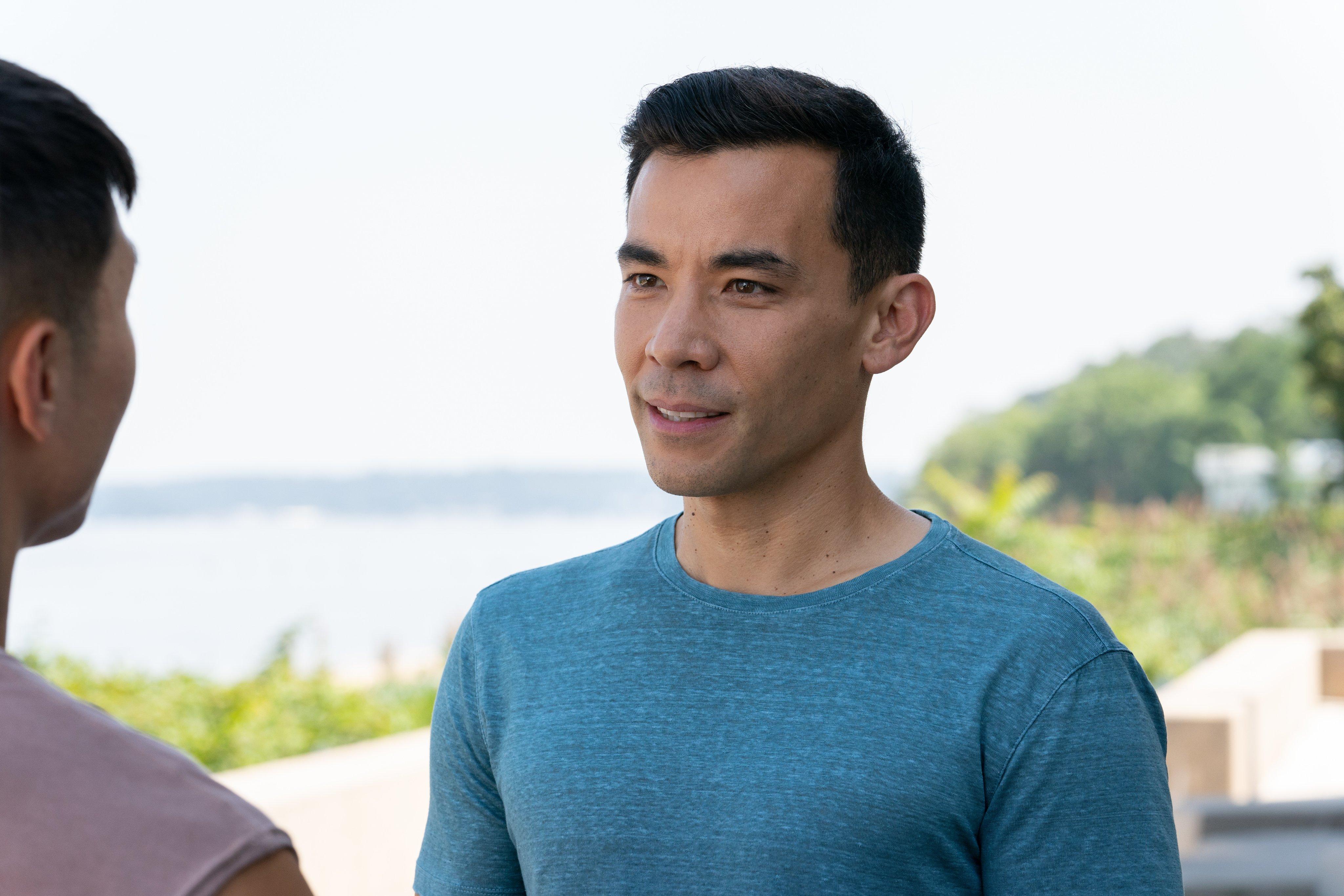 Conrad Ricamora in Fire Island (2022)