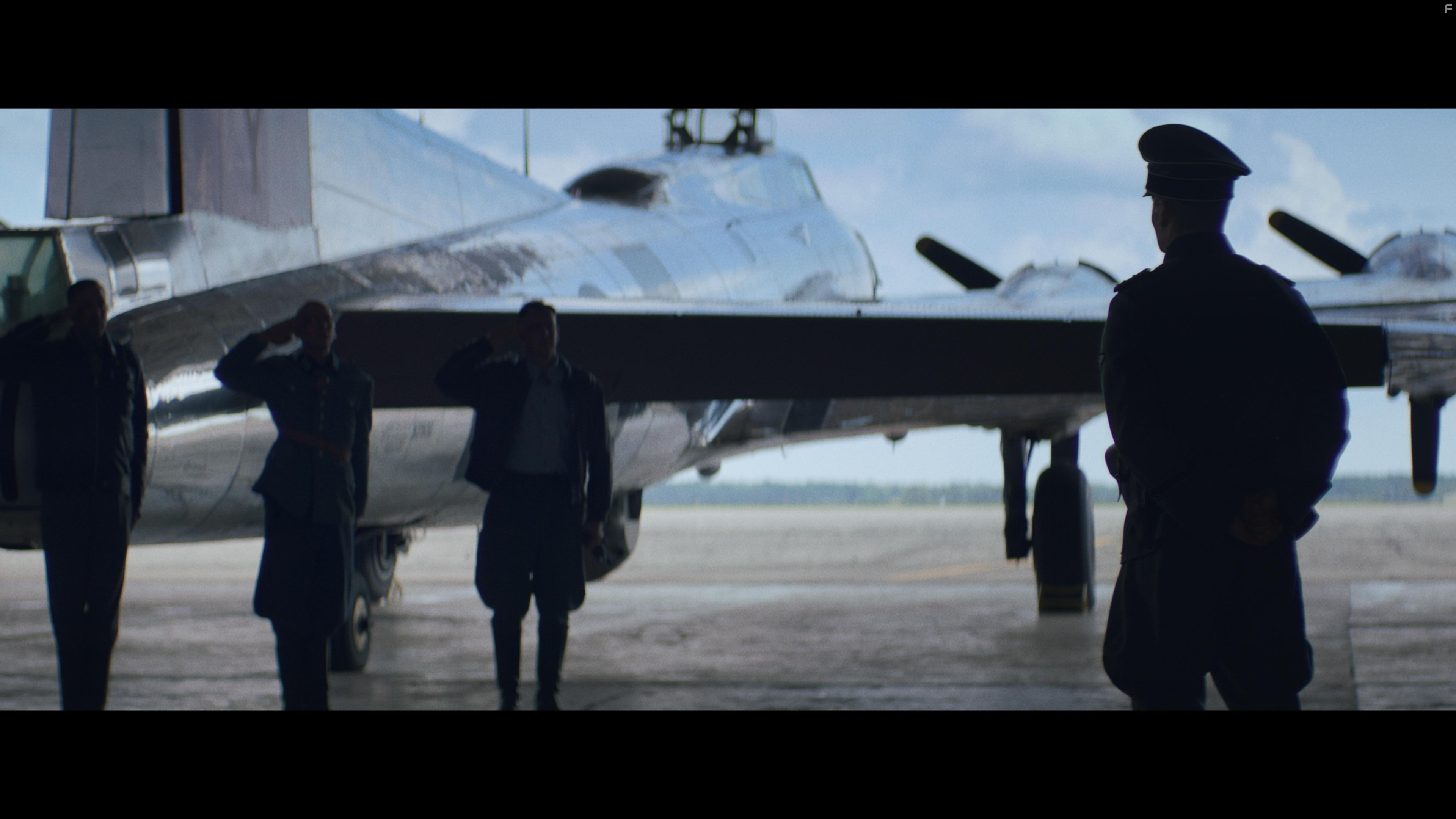 John Turk, Michael Bugard, Franco Pulice, and Dave Gordy in Wolf Hound (2022)