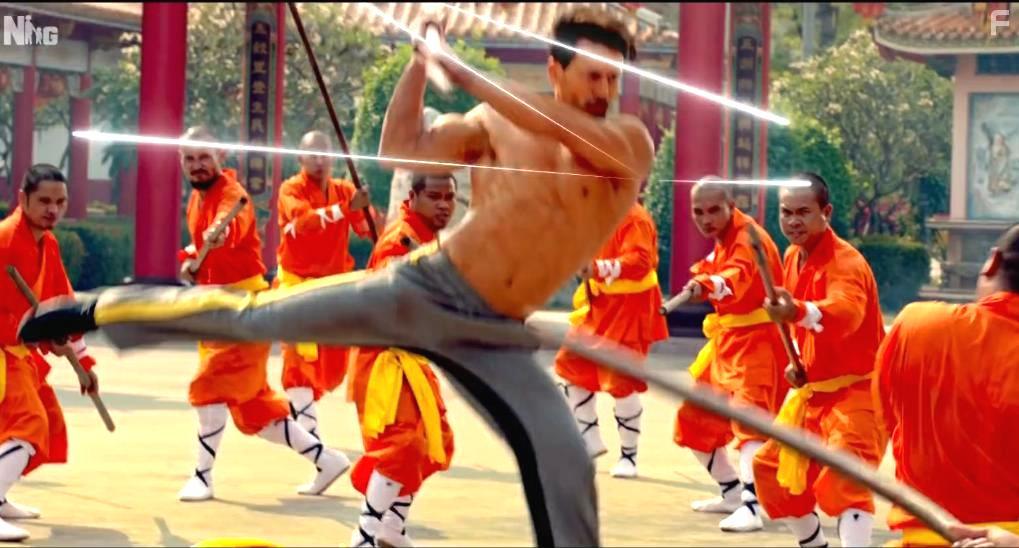 Tiger Shroff in Heropanti 2 (2022)