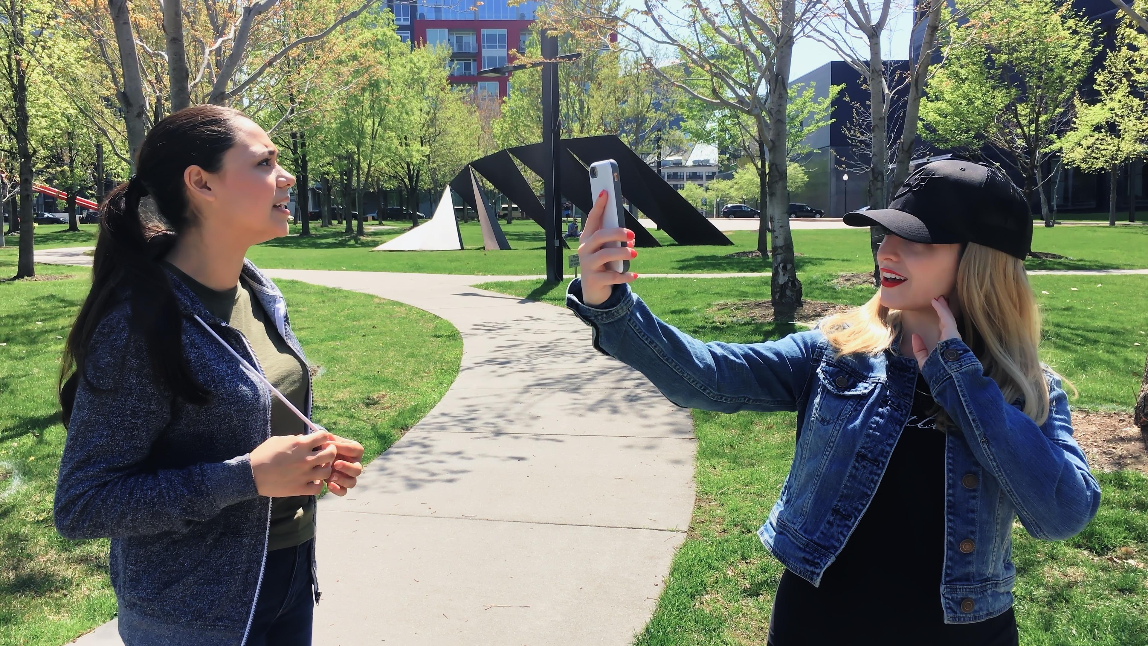 Andra Miere and Erika Kemp in Electric Addiction (2020)