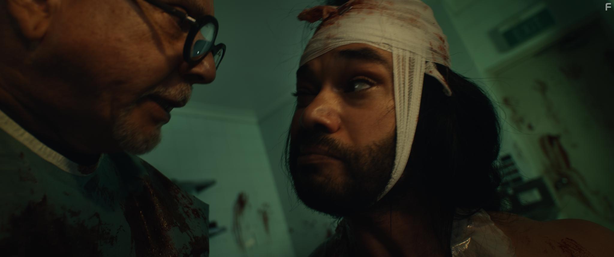 Raf Nazario and Hafedh Dakhlaoui in The Spy Who Never Dies (2022)