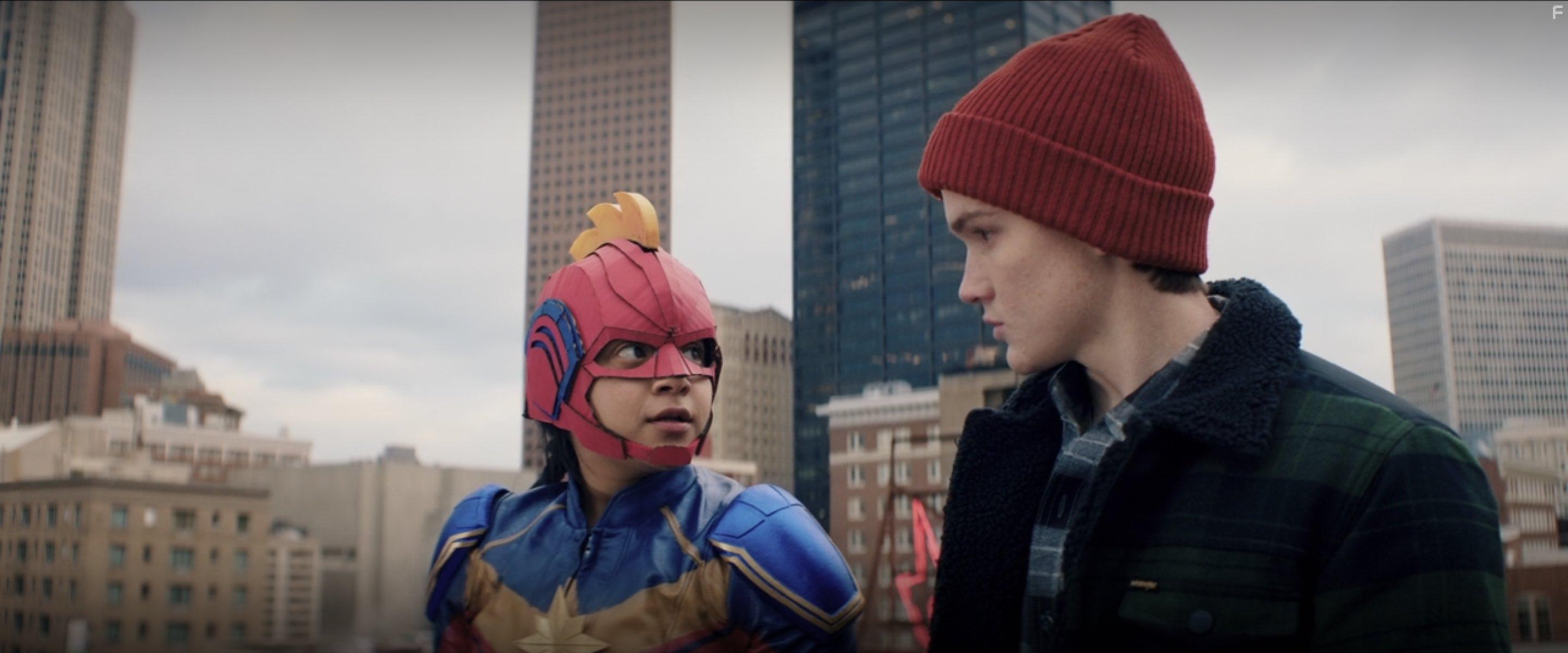 Iman Vellani and Matt Lintz in Ms. Marvel (2022)