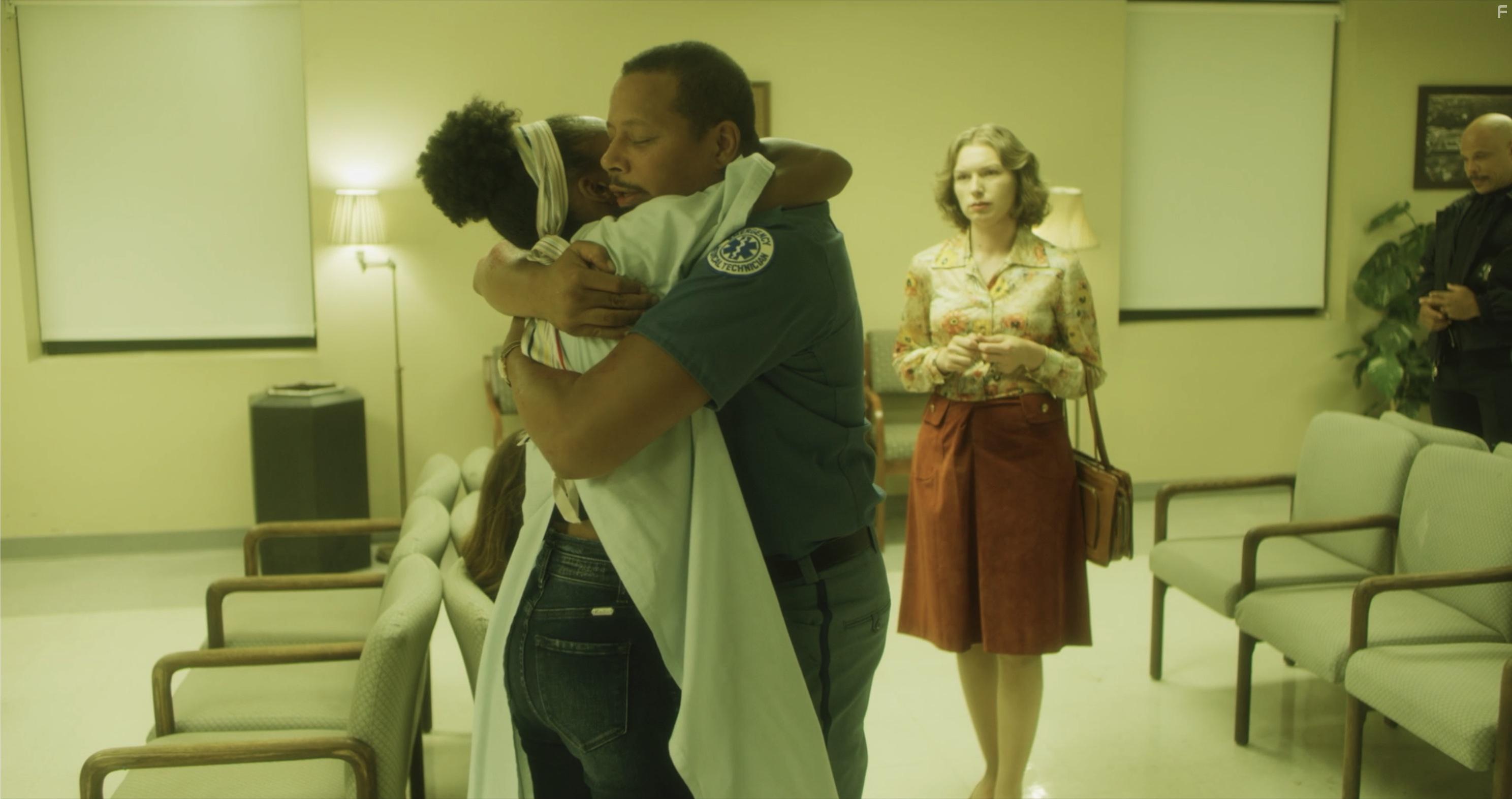 Terrence Howard, Arden Banks, Lovie Simone, and Anastasiya Mitrunen in The Walk (2022)