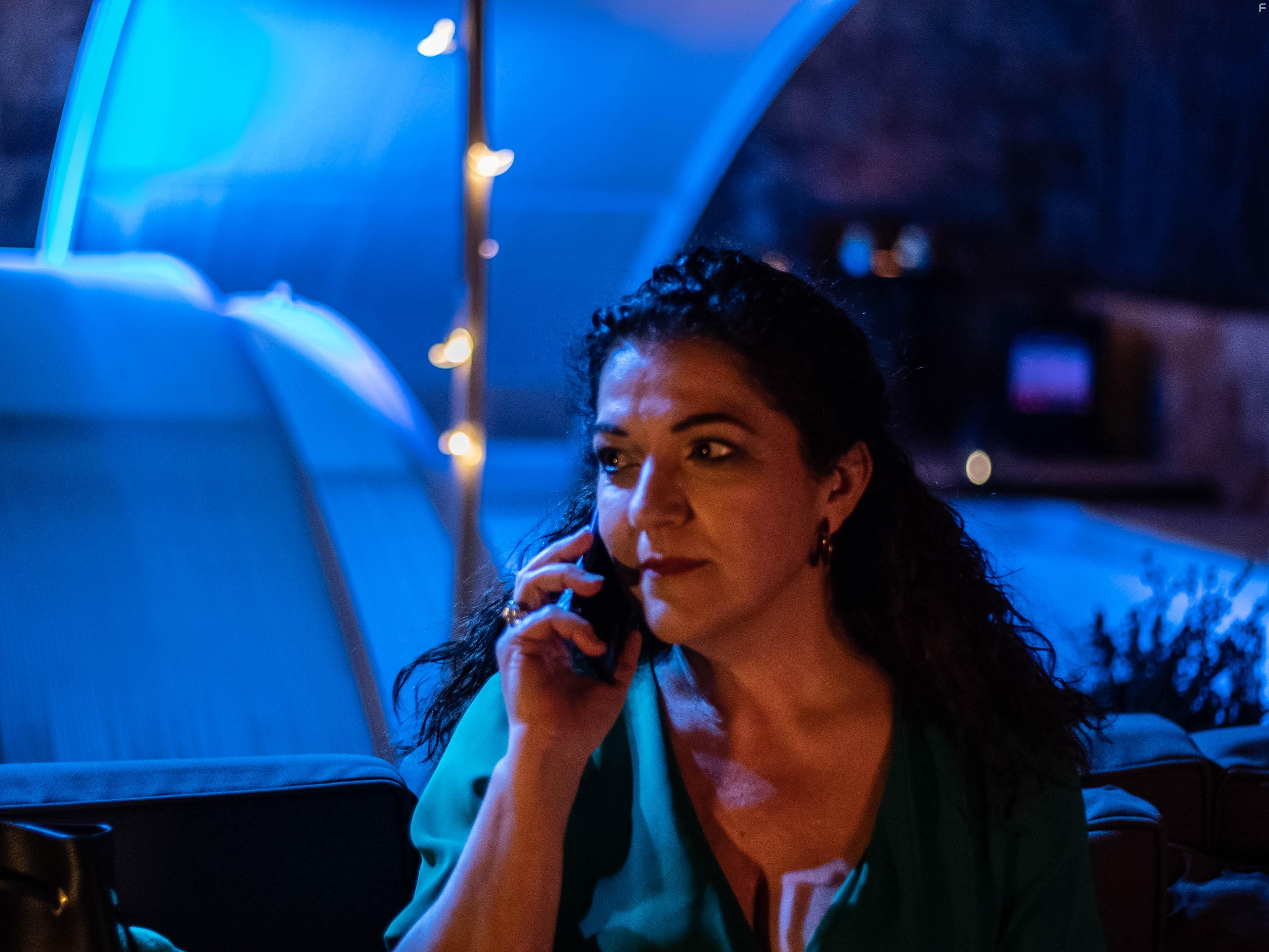 Diana Pealver in The Nanny's Night (2021)