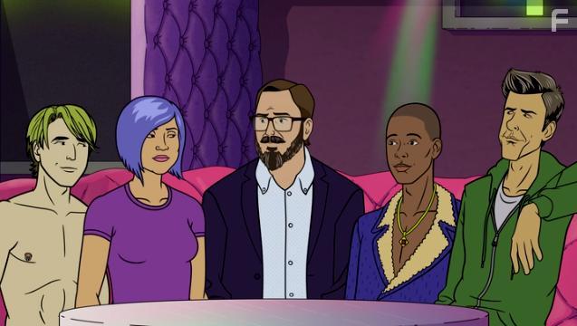 John Hodgman, David Rees, Ronald Peet, and Anna Akana in Dicktown (2020)