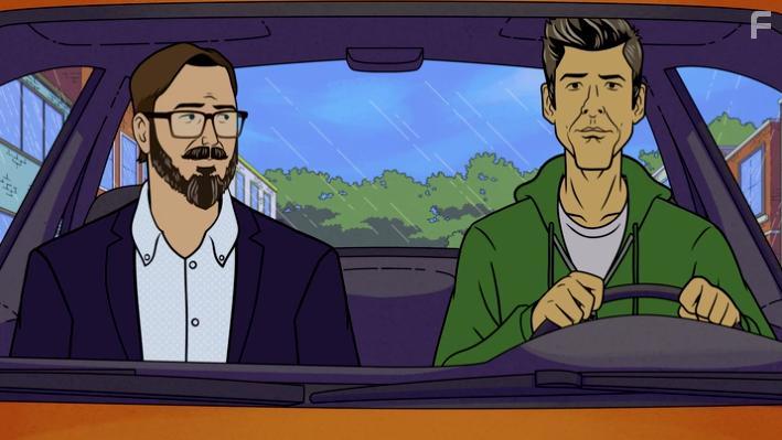 John Hodgman and David Rees in Dicktown (2020)