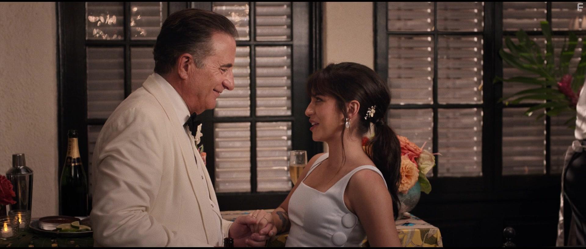 Andy Garcia and Isabela Merced in Father of the Bride (2022)